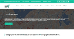 Desktop Screenshot of geoinfoanalysis.gr